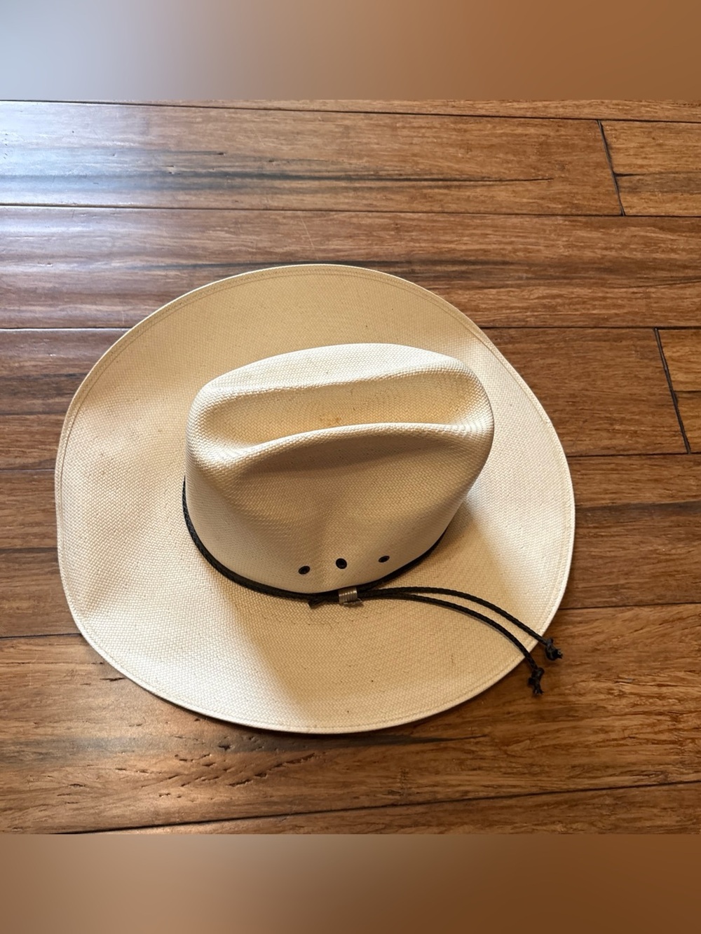 Bailey U-Rollit Shantung Panama Cowboy Hat Size 7 1/8 Made in USA - Picture 3 of 15